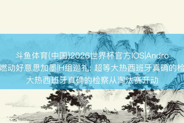 斗鱼体育(中国)2026世界杯官方IOS|Android手机app下载 燃动好意思加墨|H组巡礼: 超等大热西班牙真确的检察从淘汰赛开动